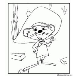 Página para colorir: Speedy Gonzales (desenhos animados) #30731 - Páginas para Colorir Imprimíveis Gratuitamente