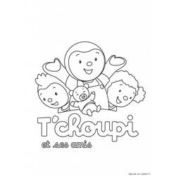 Página para colorir: T'choupi e Doudou (desenhos animados) #34126 - Páginas para Colorir Imprimíveis Gratuitamente