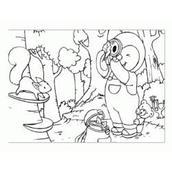 Página para colorir: T'choupi e Doudou (desenhos animados) #34212 - Páginas para Colorir Imprimíveis Gratuitamente