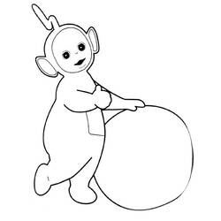 Página para colorir: Teletubbies (desenhos animados) #49696 - Páginas para Colorir Imprimíveis Gratuitamente