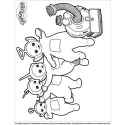 Página para colorir: Teletubbies (desenhos animados) #49738 - Páginas para Colorir Imprimíveis Gratuitamente
