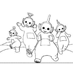 Página para colorir: Teletubbies (desenhos animados) #49739 - Páginas para Colorir Imprimíveis Gratuitamente