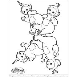 Página para colorir: Teletubbies (desenhos animados) #49759 - Páginas para Colorir Imprimíveis Gratuitamente