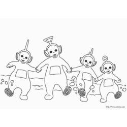 Página para colorir: Teletubbies (desenhos animados) #49773 - Páginas para Colorir Imprimíveis Gratuitamente