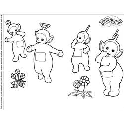 Página para colorir: Teletubbies (desenhos animados) #49775 - Páginas para Colorir Imprimíveis Gratuitamente