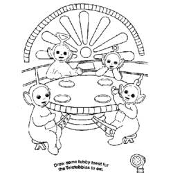 Página para colorir: Teletubbies (desenhos animados) #49844 - Páginas para Colorir Imprimíveis Gratuitamente