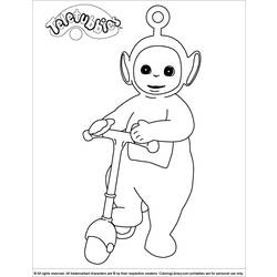 Página para colorir: Teletubbies (desenhos animados) #49858 - Páginas para Colorir Imprimíveis Gratuitamente