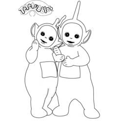 Página para colorir: Teletubbies (desenhos animados) #49876 - Páginas para Colorir Imprimíveis Gratuitamente