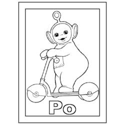 Página para colorir: Teletubbies (desenhos animados) #49892 - Páginas para Colorir Imprimíveis Gratuitamente