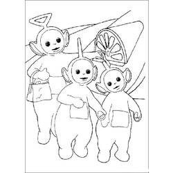 Página para colorir: Teletubbies (desenhos animados) #49917 - Páginas para Colorir Imprimíveis Gratuitamente