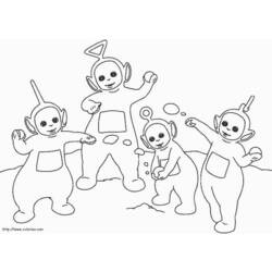 Página para colorir: Teletubbies (desenhos animados) #49926 - Páginas para Colorir Imprimíveis Gratuitamente