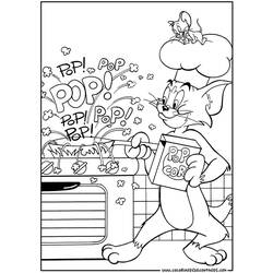 Página para colorir: tom e Jerry (desenhos animados) #24193 - Páginas para Colorir Imprimíveis Gratuitamente