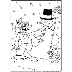 Página para colorir: tom e Jerry (desenhos animados) #24198 - Páginas para Colorir Imprimíveis Gratuitamente