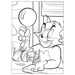 Página para colorir: tom e Jerry (desenhos animados) #24207 - Páginas para Colorir Imprimíveis Gratuitamente