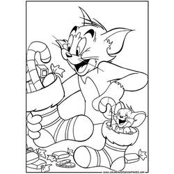 Página para colorir: tom e Jerry (desenhos animados) #24216 - Páginas para Colorir Imprimíveis Gratuitamente
