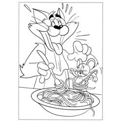 Página para colorir: tom e Jerry (desenhos animados) #24218 - Páginas para Colorir Imprimíveis Gratuitamente
