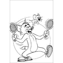 Página para colorir: tom e Jerry (desenhos animados) #24231 - Páginas para Colorir Imprimíveis Gratuitamente