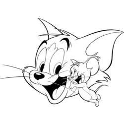 Página para colorir: tom e Jerry (desenhos animados) #24233 - Páginas para Colorir Imprimíveis Gratuitamente