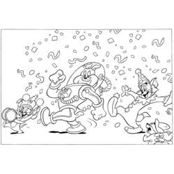 Página para colorir: tom e Jerry (desenhos animados) #24240 - Páginas para Colorir Imprimíveis Gratuitamente