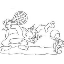 Página para colorir: tom e Jerry (desenhos animados) #24252 - Páginas para Colorir Imprimíveis Gratuitamente