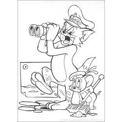 Página para colorir: tom e Jerry (desenhos animados) #24257 - Páginas para Colorir Imprimíveis Gratuitamente