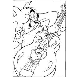 Página para colorir: tom e Jerry (desenhos animados) #24274 - Páginas para Colorir Imprimíveis Gratuitamente