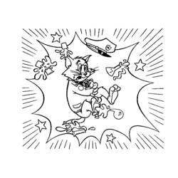 Página para colorir: tom e Jerry (desenhos animados) #24280 - Páginas para Colorir Imprimíveis Gratuitamente