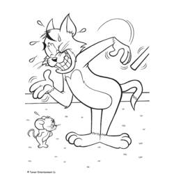 Página para colorir: tom e Jerry (desenhos animados) #24283 - Páginas para Colorir Imprimíveis Gratuitamente