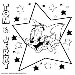 Página para colorir: tom e Jerry (desenhos animados) #24318 - Páginas para Colorir Imprimíveis Gratuitamente