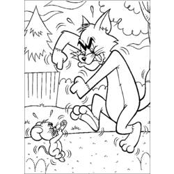 Página para colorir: tom e Jerry (desenhos animados) #24320 - Páginas para Colorir Imprimíveis Gratuitamente