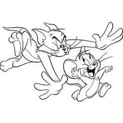 Página para colorir: tom e Jerry (desenhos animados) #24334 - Páginas para Colorir Imprimíveis Gratuitamente
