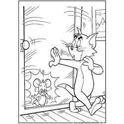 Página para colorir: tom e Jerry (desenhos animados) #24335 - Páginas para Colorir Imprimíveis Gratuitamente