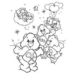 Página para colorir: Ursinhos Carinhosos / Ursinhos Carinhosos (desenhos animados) #37340 - Páginas para Colorir Imprimíveis Gratuitamente