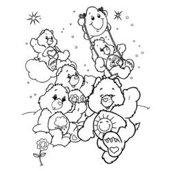 Página para colorir: Ursinhos Carinhosos / Ursinhos Carinhosos (desenhos animados) #37445 - Páginas para Colorir Imprimíveis Gratuitamente