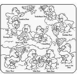 Página para colorir: Ursinhos Carinhosos / Ursinhos Carinhosos (desenhos animados) #37553 - Páginas para Colorir Imprimíveis Gratuitamente