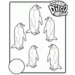 Página para colorir: Vai Diego! (desenhos animados) #48544 - Páginas para Colorir Imprimíveis Gratuitamente