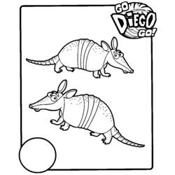 Página para colorir: Vai Diego! (desenhos animados) #48546 - Páginas para Colorir Imprimíveis Gratuitamente