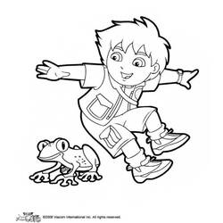 Página para colorir: Vai Diego! (desenhos animados) #48592 - Páginas para Colorir Imprimíveis Gratuitamente