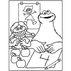 Página para colorir: Vila Sesamo (desenhos animados) #32092 - Páginas para Colorir Imprimíveis Gratuitamente