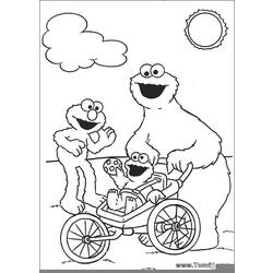 Página para colorir: Vila Sesamo (desenhos animados) #32189 - Páginas para Colorir Imprimíveis Gratuitamente