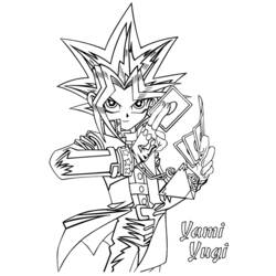 Página para colorir: Yu Gi Oh! (desenhos animados) #52980 - Páginas para Colorir Imprimíveis Gratuitamente