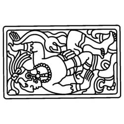 Página para colorir: mitologia asteca (deuses e deusas) #111562 - Páginas para Colorir Imprimíveis Gratuitamente