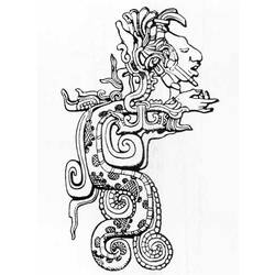 Página para colorir: mitologia asteca (deuses e deusas) #111591 - Páginas para Colorir Imprimíveis Gratuitamente