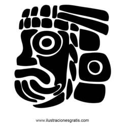 Página para colorir: mitologia asteca (deuses e deusas) #111717 - Páginas para Colorir Imprimíveis Gratuitamente