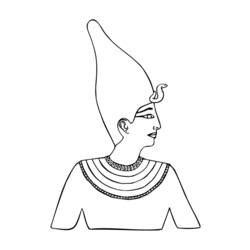 Página para colorir: mitologia egípcia (deuses e deusas) #111199 - Páginas para Colorir Imprimíveis Gratuitamente