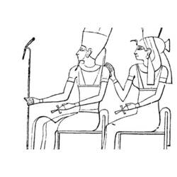 Página para colorir: mitologia egípcia (deuses e deusas) #111223 - Páginas para Colorir Imprimíveis Gratuitamente