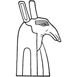 Página para colorir: mitologia egípcia (deuses e deusas) #111299 - Páginas para Colorir Imprimíveis Gratuitamente