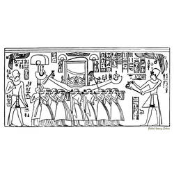 Página para colorir: mitologia egípcia (deuses e deusas) #111367 - Páginas para Colorir Imprimíveis Gratuitamente
