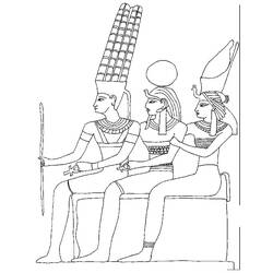 Página para colorir: mitologia egípcia (deuses e deusas) #111463 - Páginas para Colorir Imprimíveis Gratuitamente