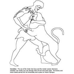 Página para colorir: mitologia grega (deuses e deusas) #109662 - Páginas para Colorir Imprimíveis Gratuitamente